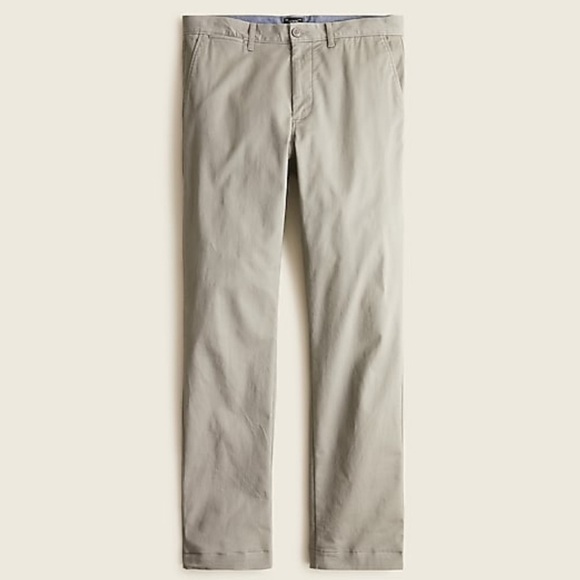 J crew 770 straight fit stretch chino pants mushroom gray 29x 30 - Picture 1 of 4